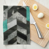 Uitsluiting Chevron II Theedoek (Quarter Fold)