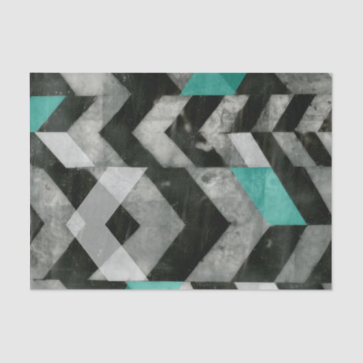 Uitsluiting Chevron II Tissuepapier (Voorkant)