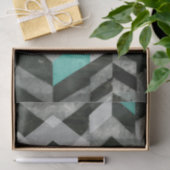 Uitsluiting Chevron II Tissuepapier (Geschenk)