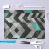 Uitsluiting Chevron II Tissuepapier (Craft)