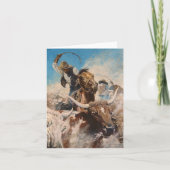 Uitsluiting door Newell Convers Wyeth Bedankkaart (Voorkant)