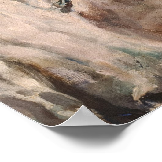 Uitsluiting door Newell Convers Wyeth Poster (Hoek)