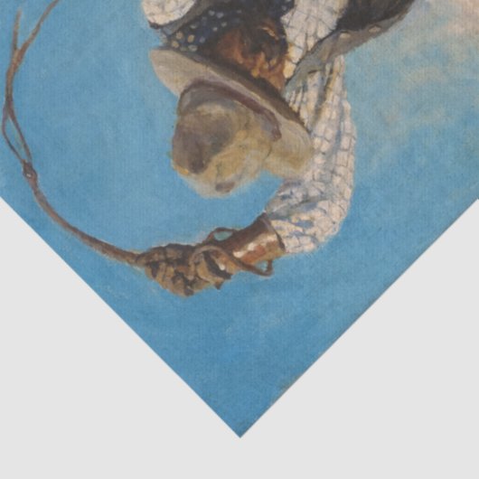 Uitsluiting door Newell Convers Wyeth Tissuepapier (Detail)