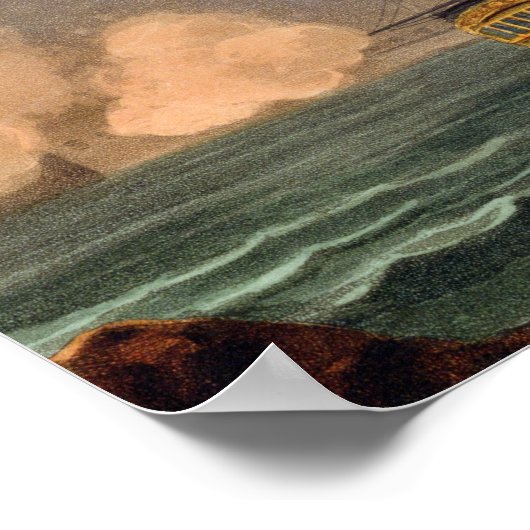 Uitsluiting van de Hermione van de haven van Po Poster (Hoek)