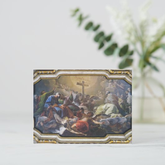 Uitsluiting van het Heilige Kruis Briefkaart (Staand voorkant)