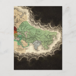 Uitsluiting van het Rijk van Kublai Khan 1294 AD Briefkaart