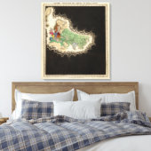 Uitsluiting van het Rijk van Kublai Khan 1294 AD Canvas Afdruk (Insitu (Slaapkamer))