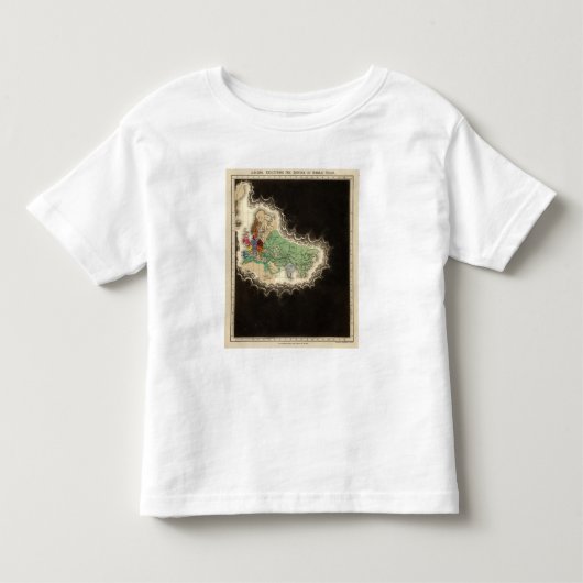 Uitsluiting van het Rijk van Kublai Khan 1294 AD Kinder Shirts (Voorkant)
