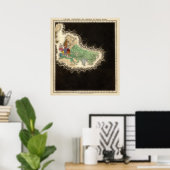 Uitsluiting van het Rijk van Kublai Khan 1294 AD Poster (Thuiskantoor)