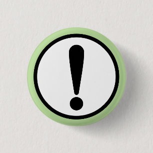 Uitsluitingspunt Ronde Button 3,2 Cm