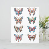 Uitsnede Rococo Butterfly (Staand voorkant)