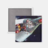 Uitsnede van Gemini-ruimtevaartuig Magneet (Voorkant / Achterkant)