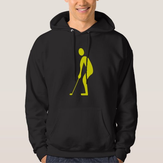 Uitsnijden - Geel Hoodie (Voorkant)