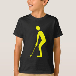 Uitsnijden - Geel T-shirt