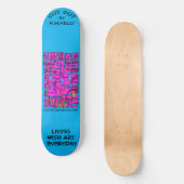 UITSNIJDEN PERSOONLIJK SKATEBOARD (Voorkant)