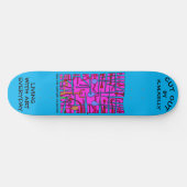 UITSNIJDEN PERSOONLIJK SKATEBOARD (Horizontaal)