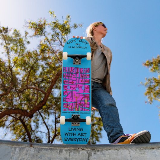 UITSNIJDEN PERSOONLIJK SKATEBOARD (Buiten 1)