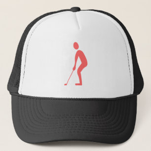 Uitsnijden - Tropisch roze Trucker Pet