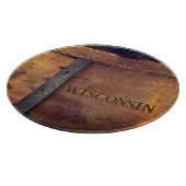 Uitsnijderij met Wisconsin Stamped Cheese Hoop Snijplank (Hoek)