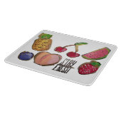 Uitsnijding van fruit snijplank (Hoek)