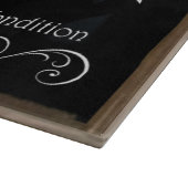 Uitsnijdplank voor trouwerijpaarden snijplank (Hoek)