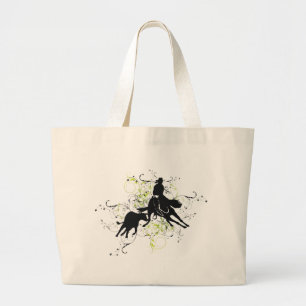 Uitsnijpaarden Grote Tote Bag