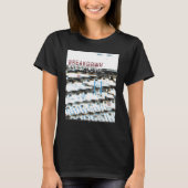 Uitsplitsing Retro Computer Glitch Geek Programmer T-shirt (Voorkant)
