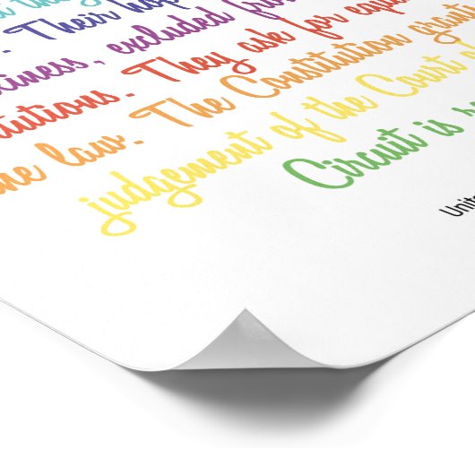 uitspraak hof voor homohuwelijken poster (Hoek)