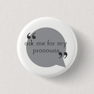 uitspraak ronde button 3,2 cm
