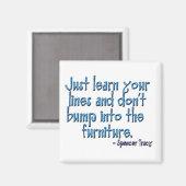 Uitspraak: Spencer Tracy Magnet (Voorkant / Achterkant)