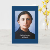 Uitspraak van de dag Saint Gemma Galgani Kaart (Gele Bloem)