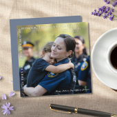 Uitspraak van Modern Moederdag Keepsake First Resp Feestdagenkaart