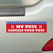 Uitspraken Amerikaanse presidentsverkiezingen 2024 Bumpersticker (Op auto)