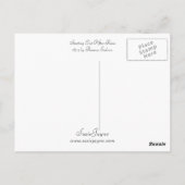 Uitspringen na regen briefkaart (Achterkant)