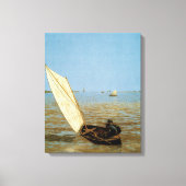 Uitspringen na regen canvas afdruk (Voorkant)