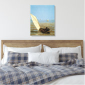 Uitspringen na regen canvas afdruk (Insitu (Slaapkamer))