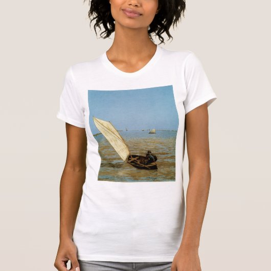 Uitspringen na regen t-shirt (Voorkant)