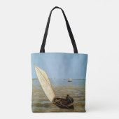 Uitspringen na regen tote bag (Achterkant)