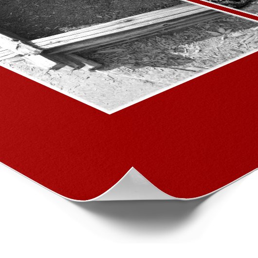 Uitspugen met Afbeeldingen Poster (Hoek)