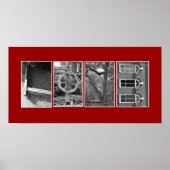 Uitspugen met Afbeeldingen Poster (Voorkant)