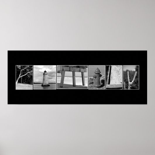 Uitspugen met Afbeeldingen Poster (Voorkant)