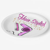 UITSTAANDE HAARSTYLIST EN BEAUTISCH PAPIEREN BORDJE (Gekanteld)