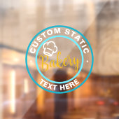 Uitstalraam statische folie heldere sticker of Bak (Vel 2)