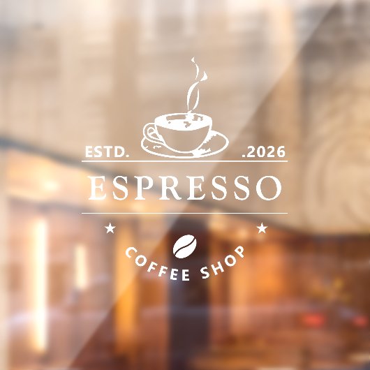 Uitstalraam statische kleving heldere sticker of c (Vel 2)