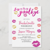 Uitstapje Bachelorette Weekend Kus de Miss Kaart (Voorkant)