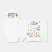 Uitstapje bruidsmeisjes weekend | Charleston, SC Bedankdoosjes (Uitgevouwen)