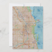 Uitstapje bruidsmeisjes weekend | Chicago Kaart (Achterkant)