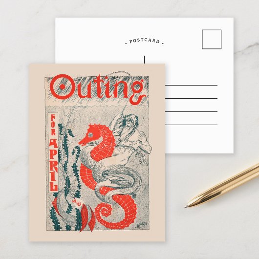 Uitstapje naar april 1896 | magazine briefkaart