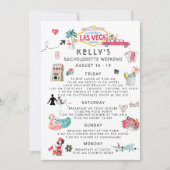 Uitstapje van de vrijgezellenfeest | Las Vegas Kaart (Voorkant)