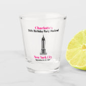 Uitstapje van Meisjes voor een vrijgezellenfeest i Shot Glas (Voorkant)